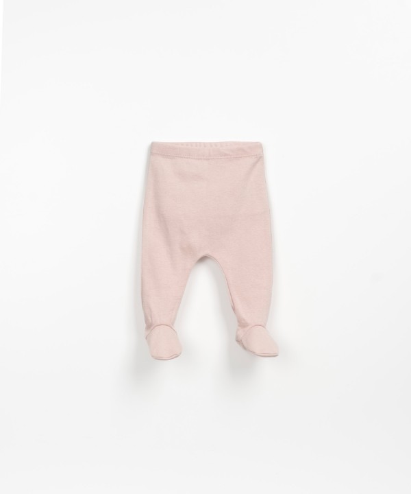 Plain footed leggings 