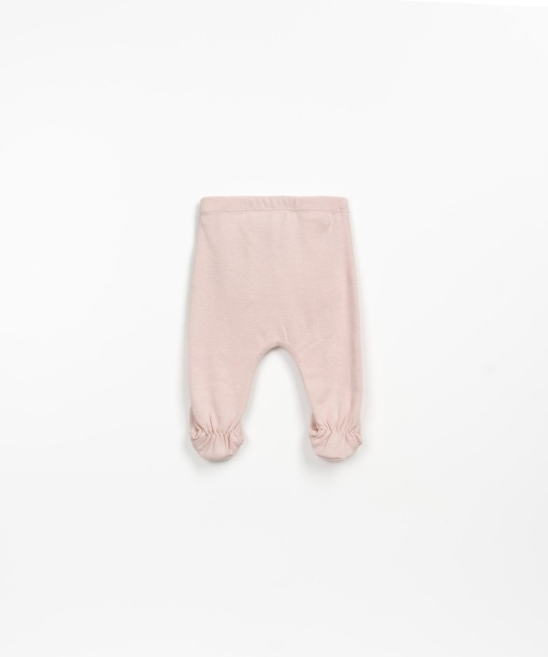 Plain footed leggings 