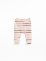 Leggings in maglia a righe Leggings in maglia a righe