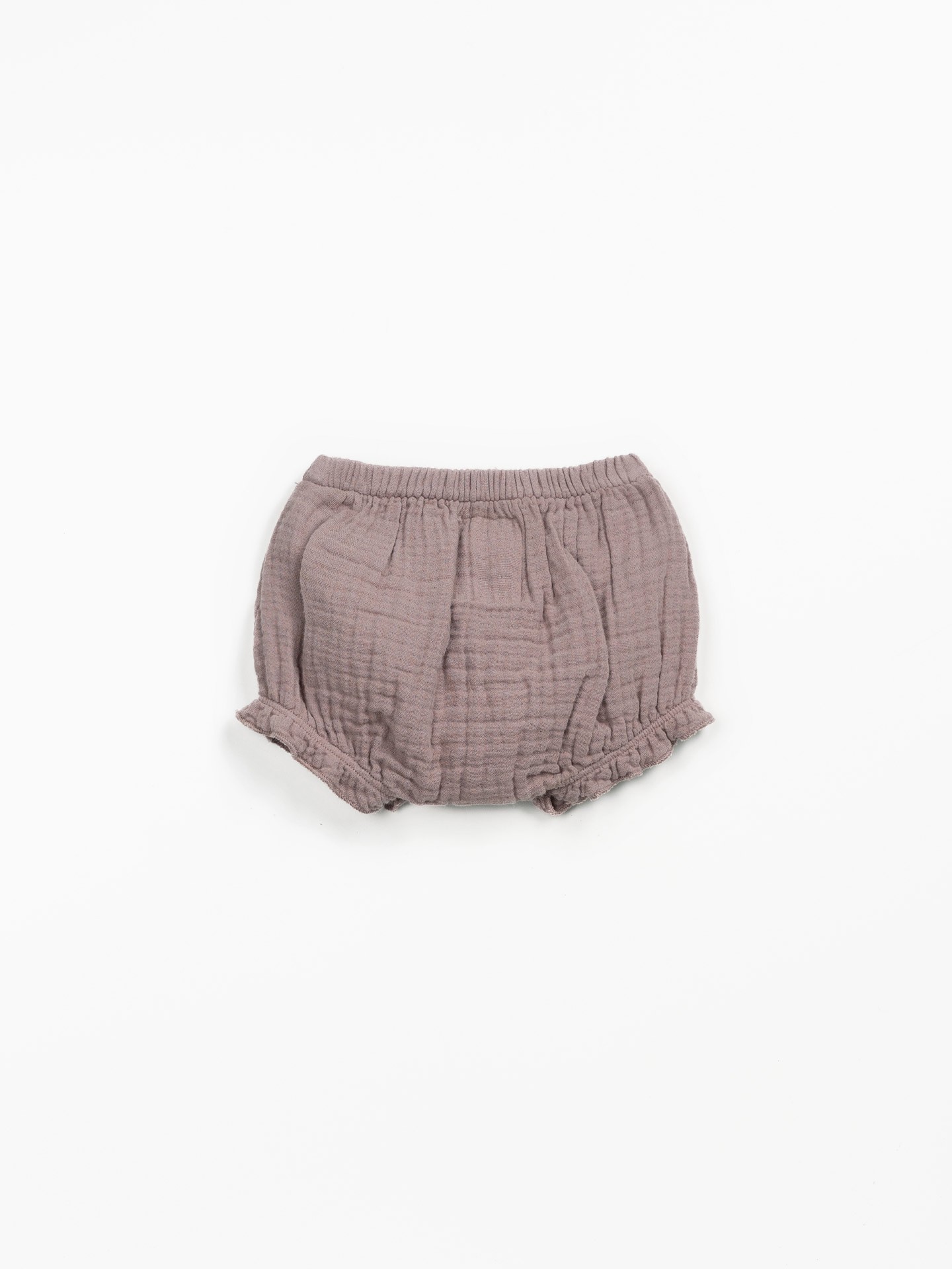 Calção de tecido em algodão orgânico