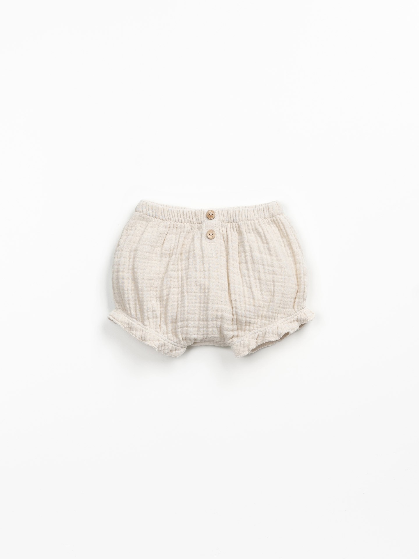 Woven shorts in organic cotton