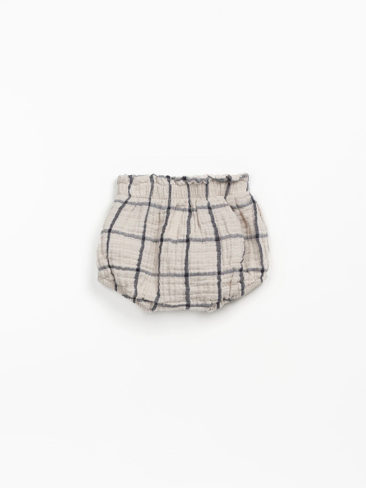 Pantaloncini con motivo a scacchi