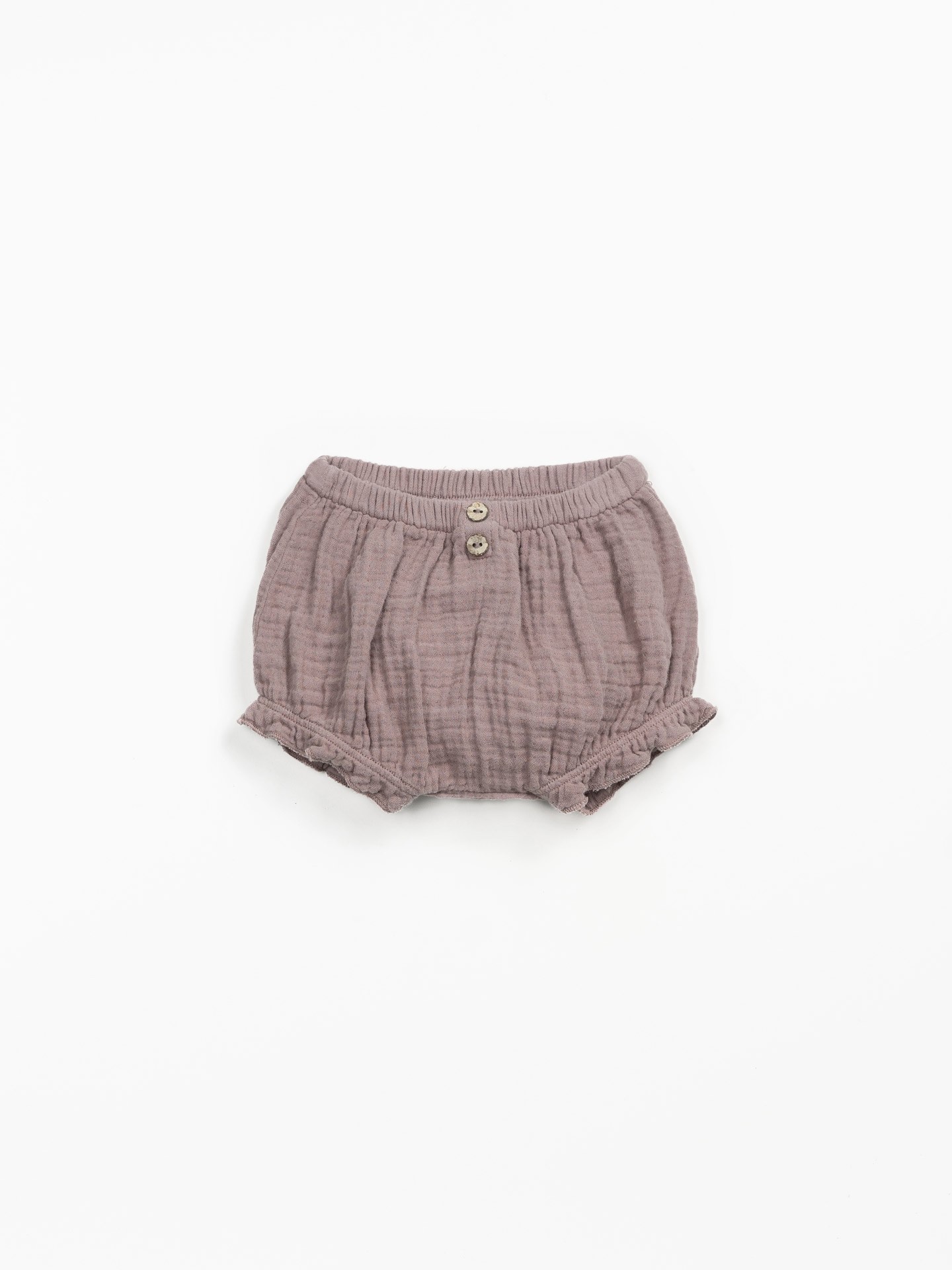 Calção de tecido em algodão orgânico