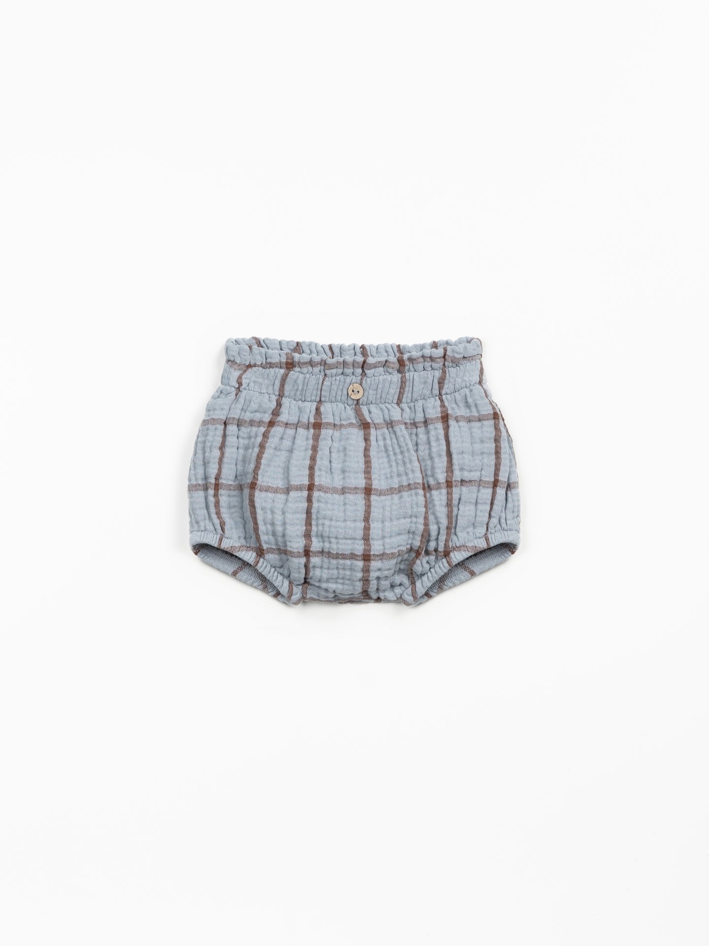 Pantaloncini con motivo a scacchi