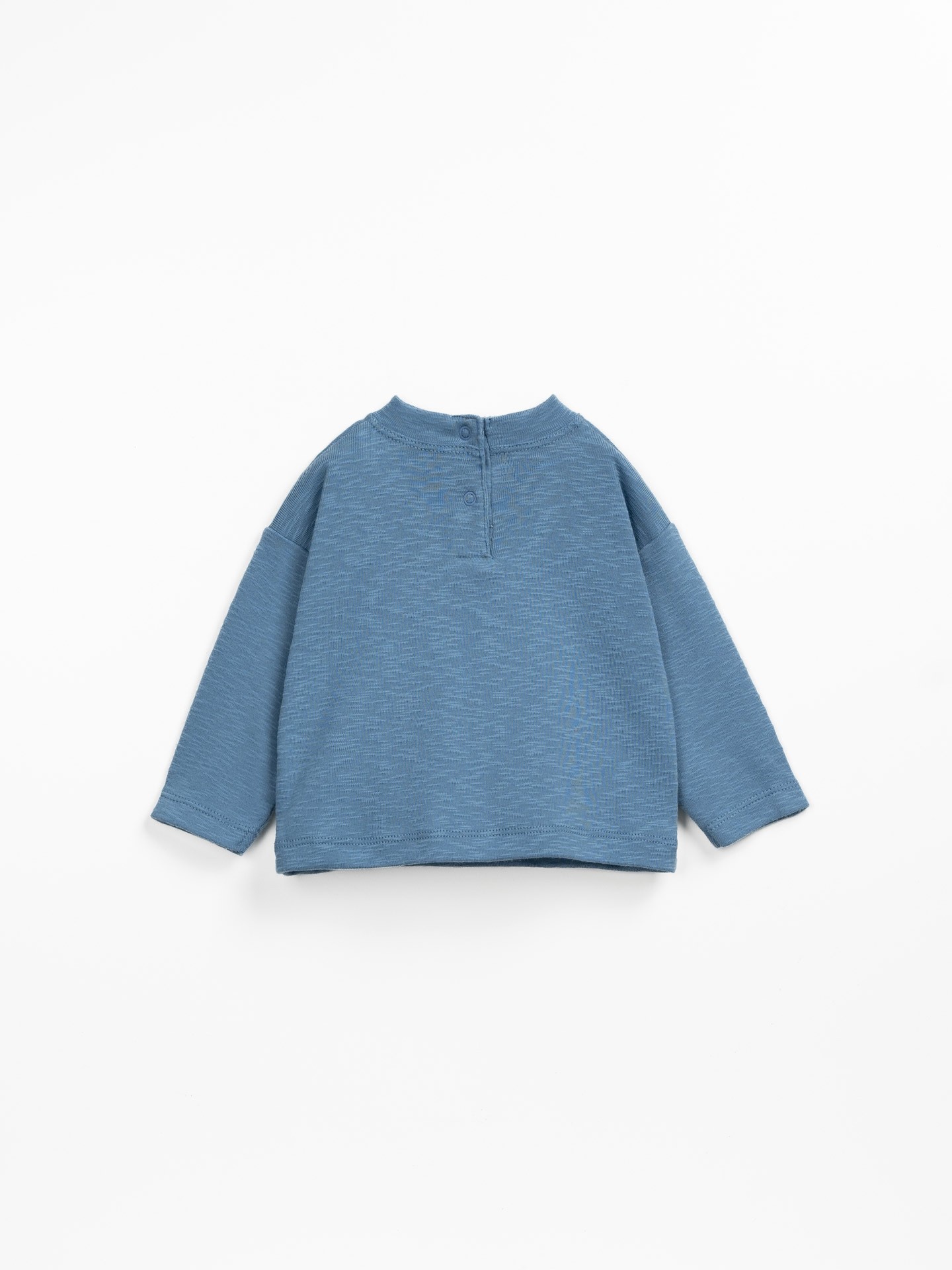 Camiseta de manga larga con cuello cisne