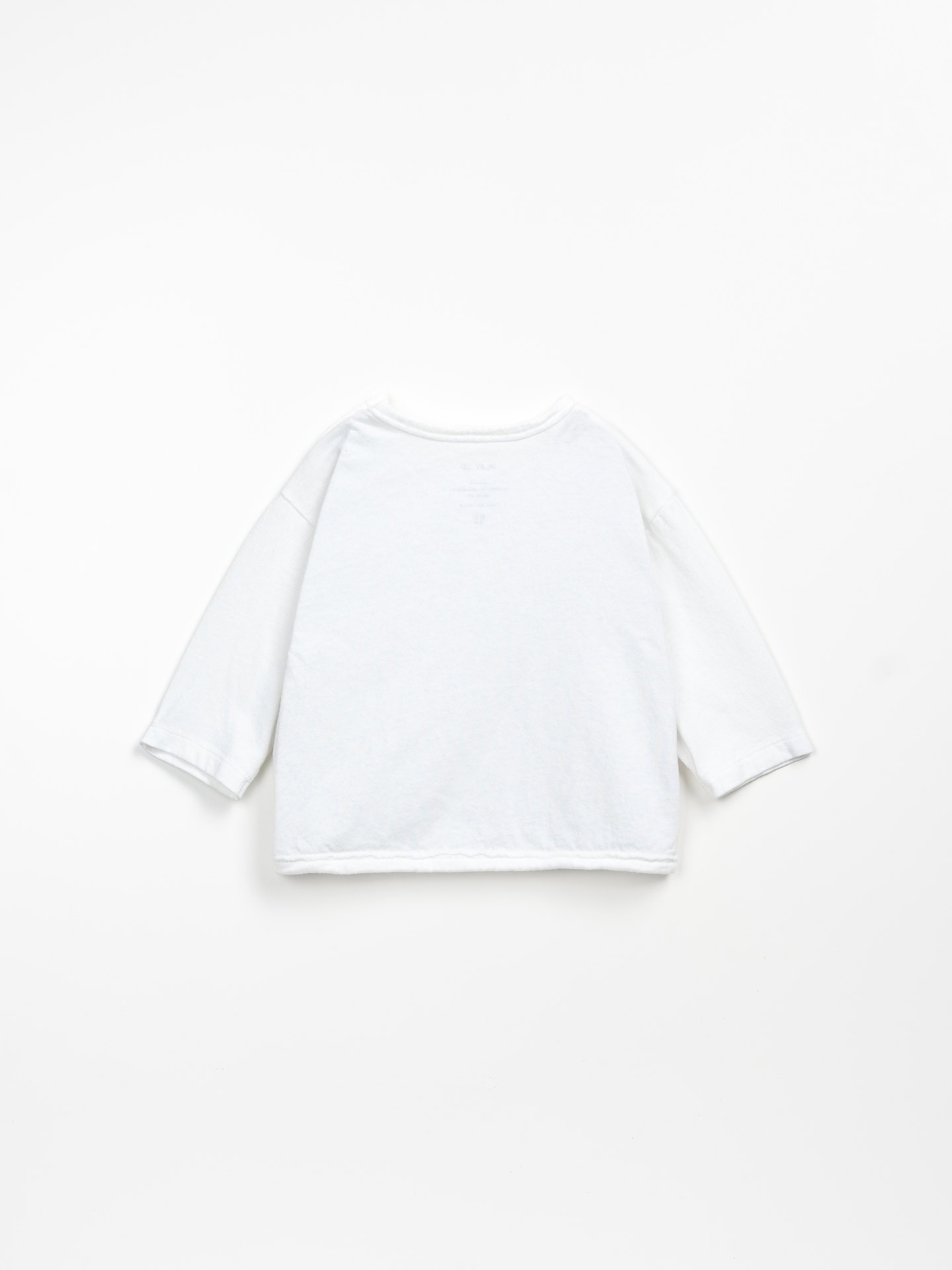 T-shirt with phrase on the chest