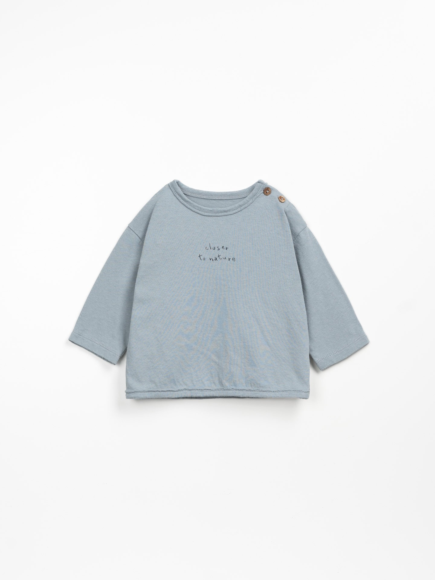 T-shirt with phrase on the chest