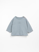 T-shirt with phrase on the chest T-shirt with phrase on the chest