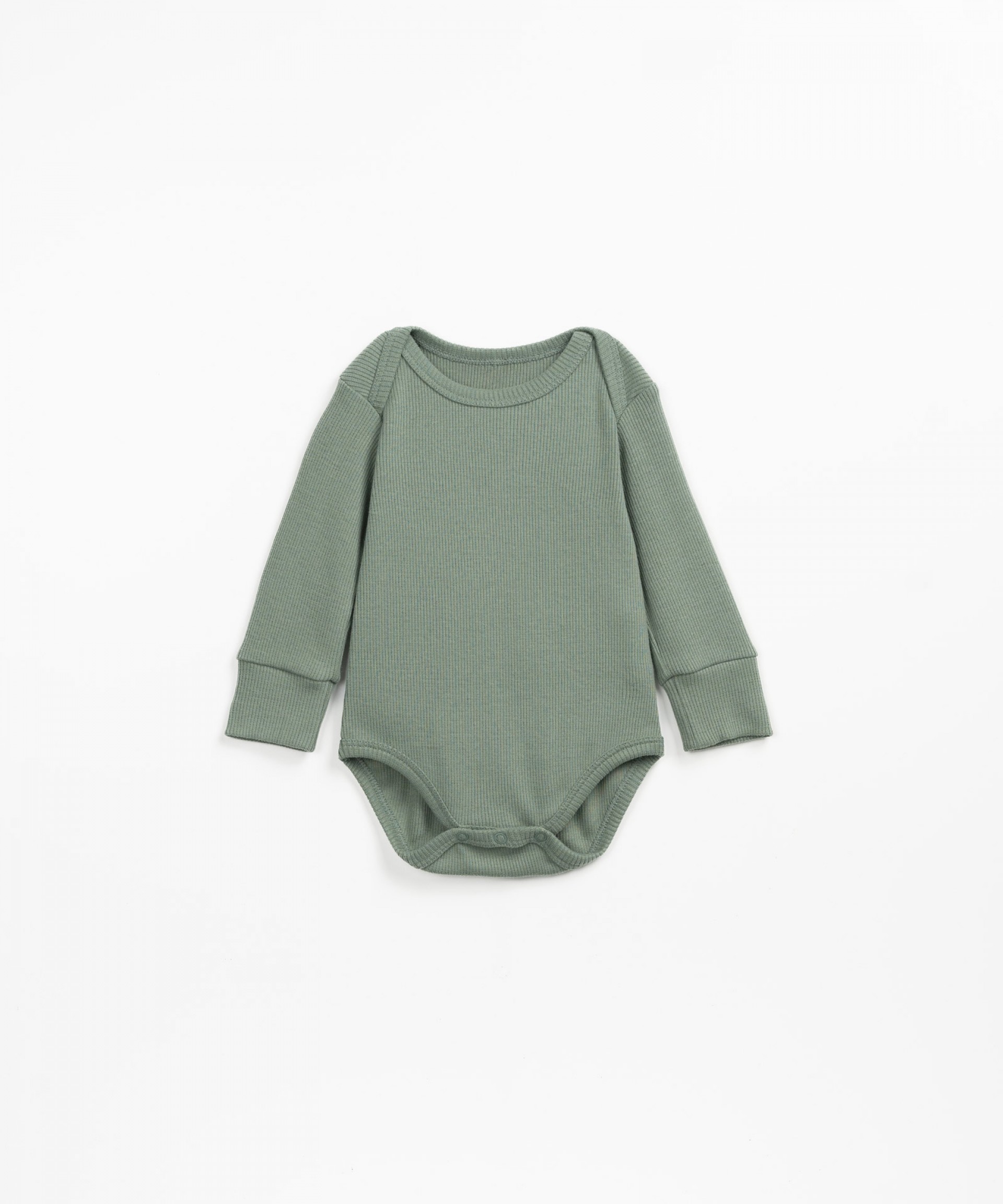 Ribbed bodysuit in organic cotton | Wooden Memories