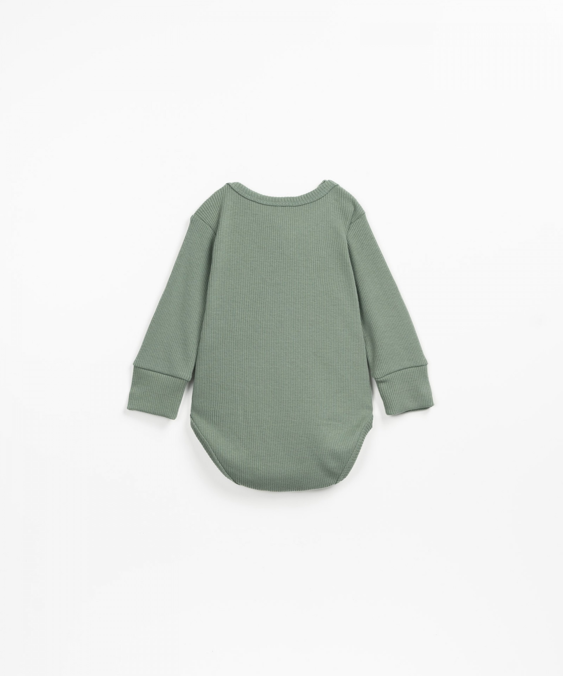 Ribbed bodysuit in organic cotton | Wooden Memories