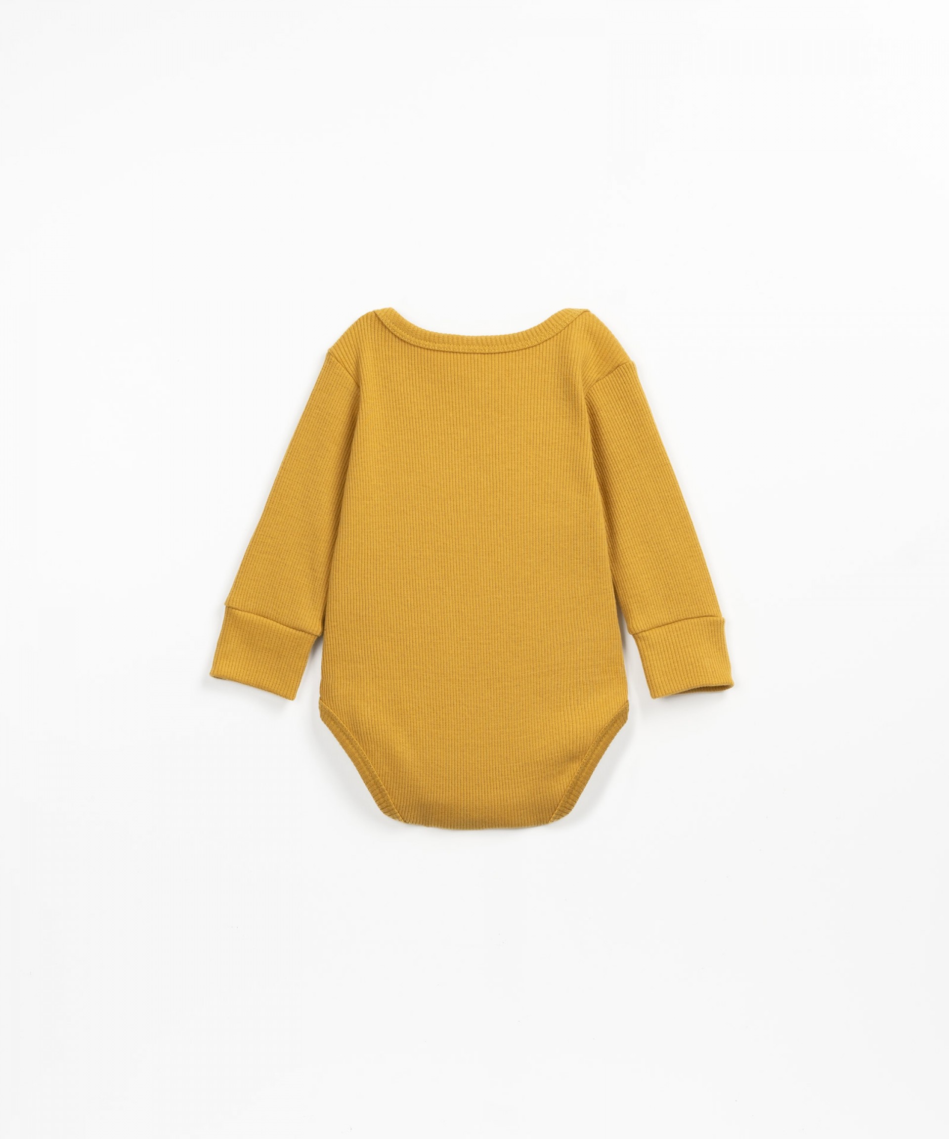 Ribbed bodysuit in organic cotton | Wooden Memories