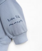 Sweater in a mixture of organic cotton and cotton | Wooden Memories