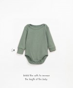 Ribbed bodysuit in organic cotton | Wooden Memories