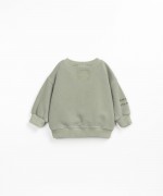 Sweater in a mixture of organic cotton and cotton | Wooden Memories