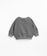 Sweater in a mixture of organic cotton and cotton | Wooden Memories