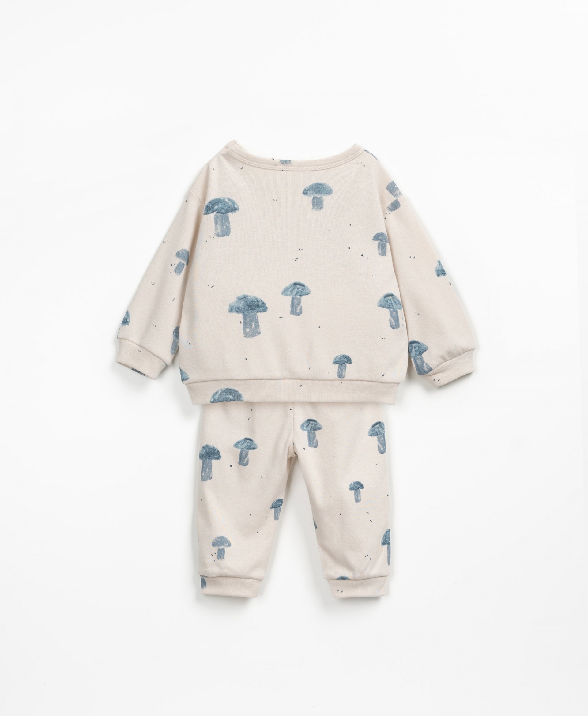 Pijama com mistura de algodo orgnico e algodo reciclado | Wooden Memories