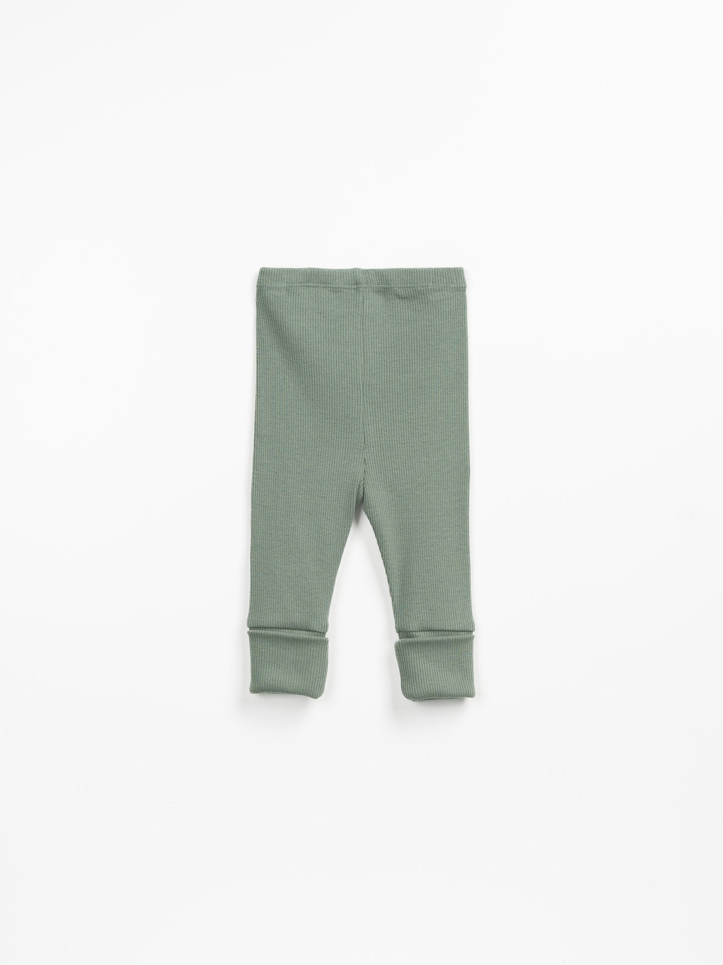 Leggings de algodón orgánico con puños altos