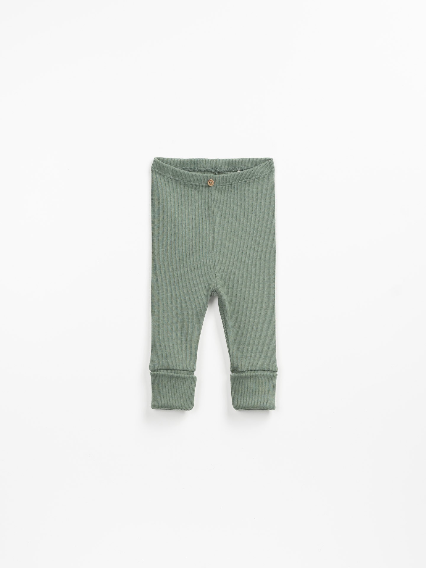 Leggings de algodón orgánico con puños altos