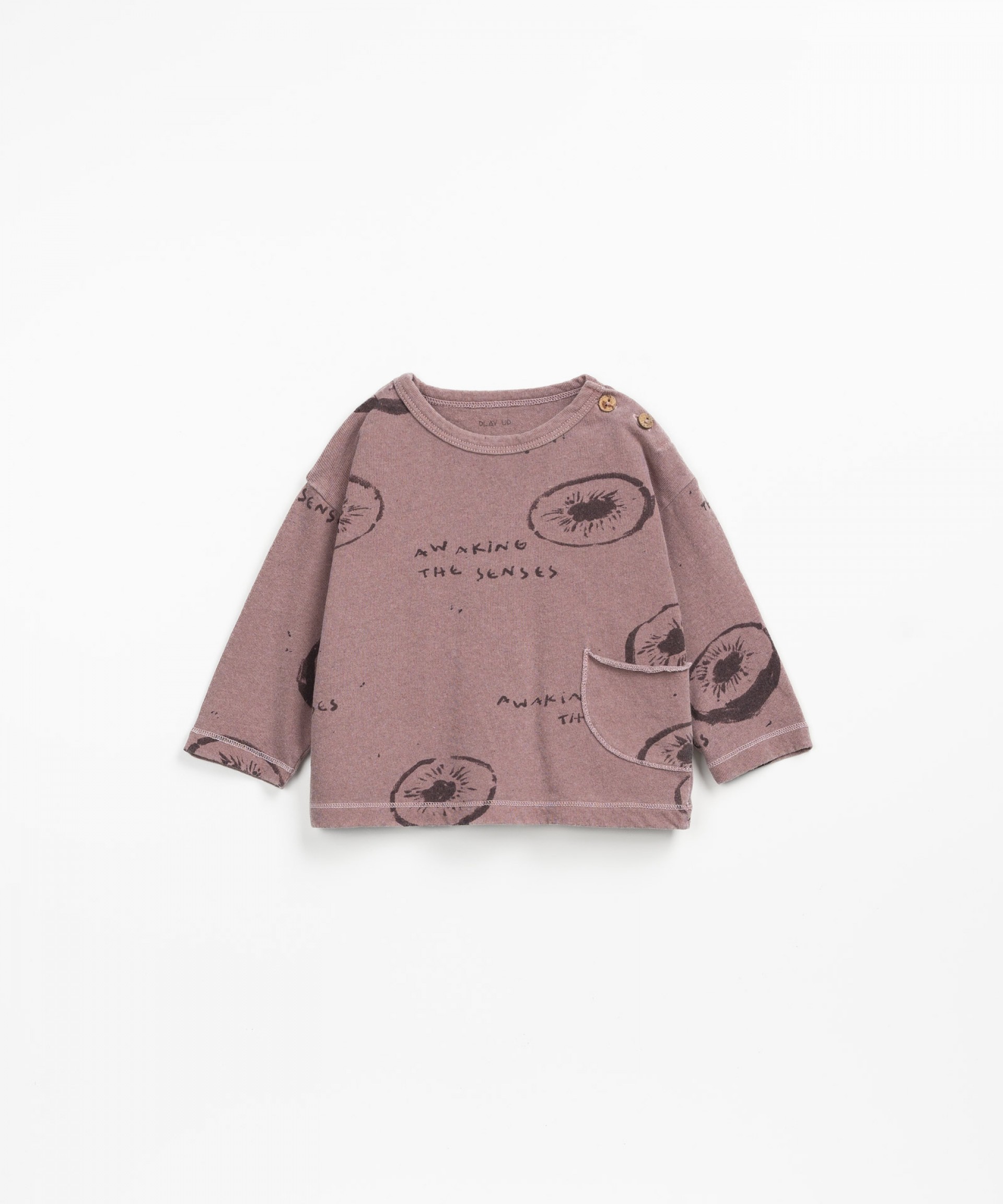 Camiseta de punto con estampado | Wooden Memories