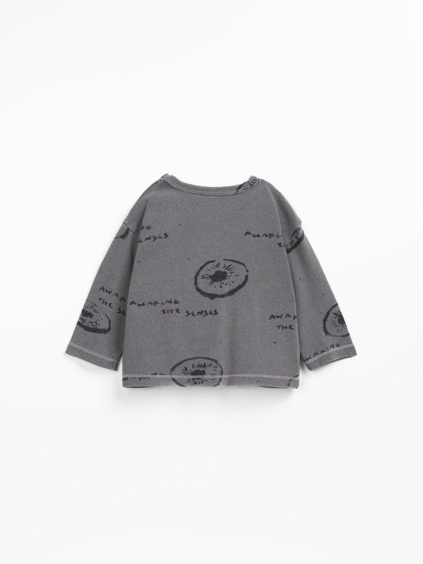 Jersey t-shirt in a mixture of recycled fibers