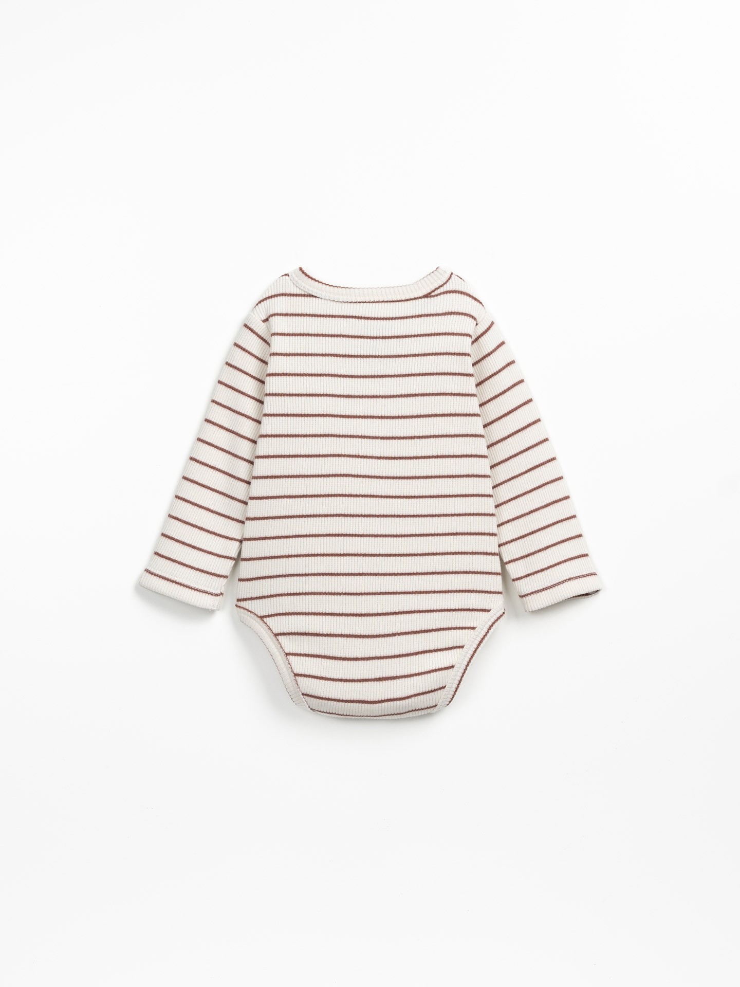 Bodysuit with striped pattern