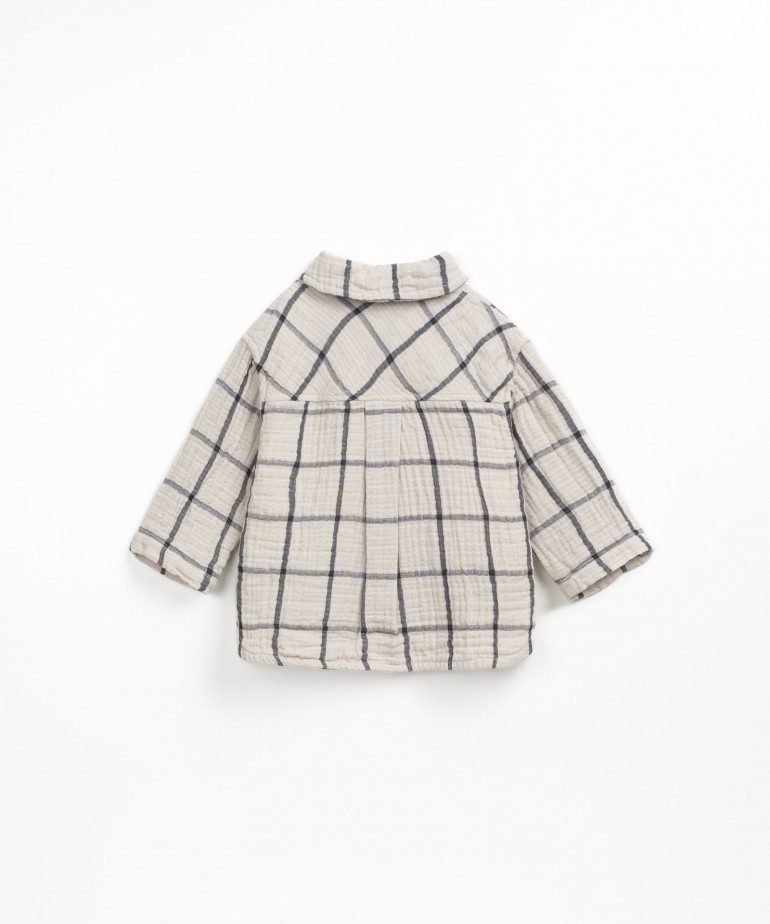 Camicia con motivo a scacchi