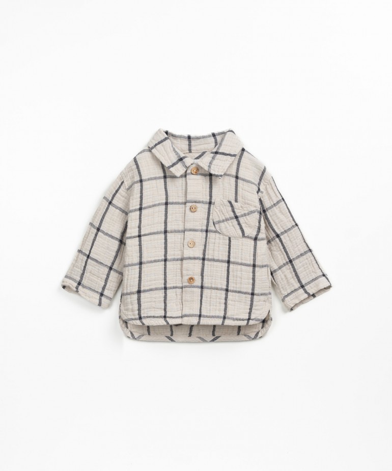 Checkered pattern shirt