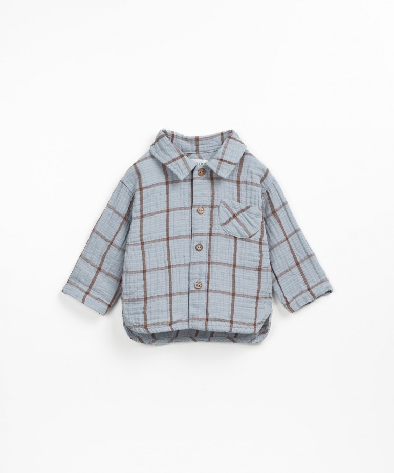 Checkered pattern shirt