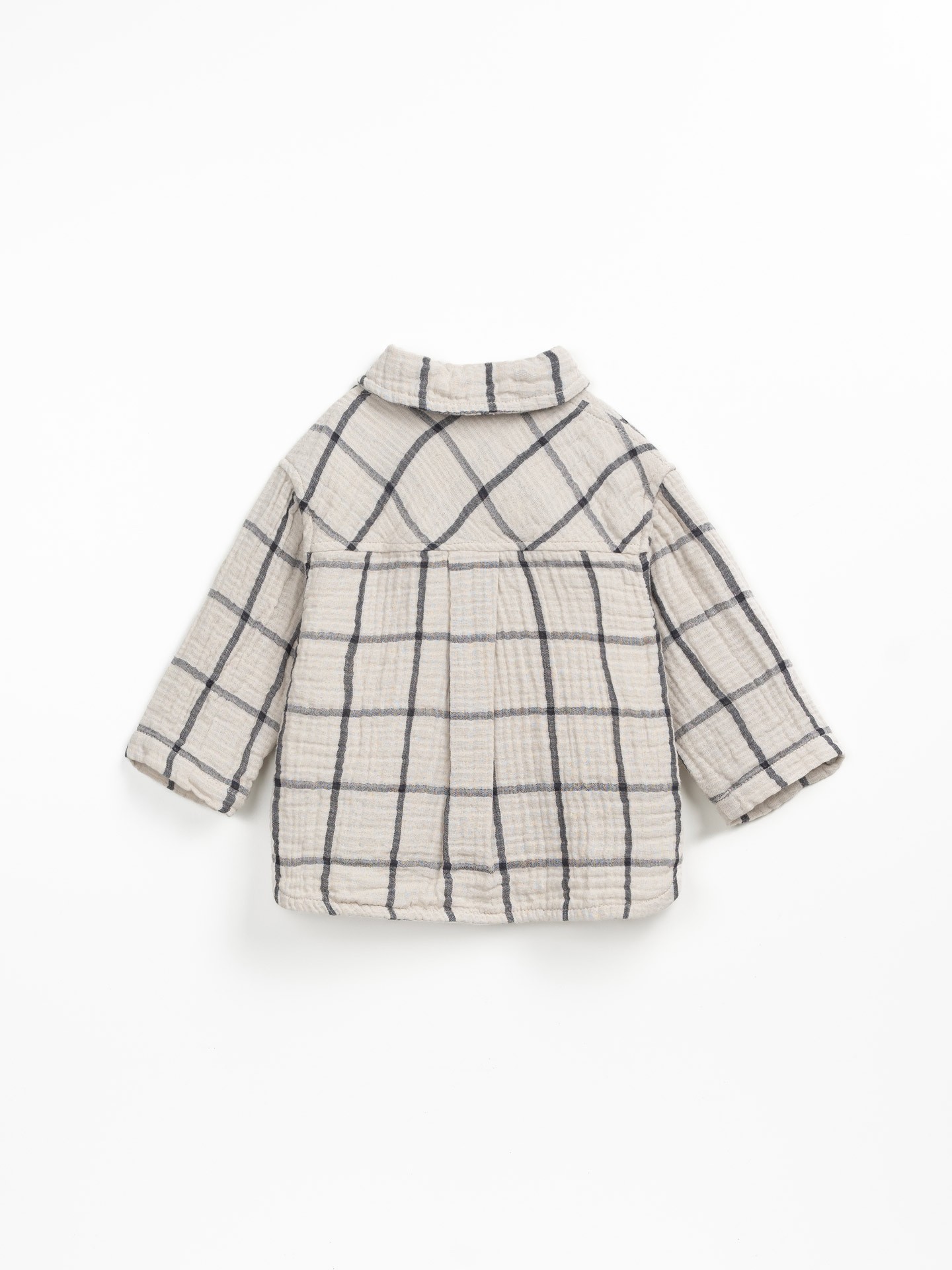 Camisa con estampado de ajedrez