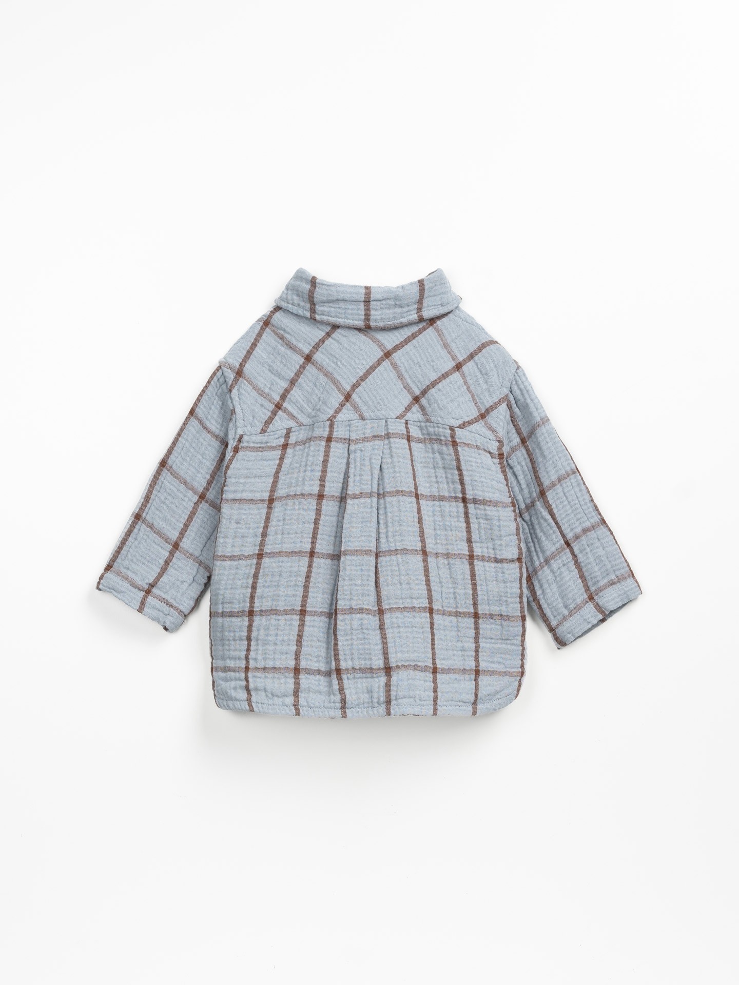 Camisa con estampado de ajedrez