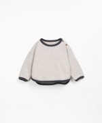 Sweater with shoulder opening | Wooden Memories