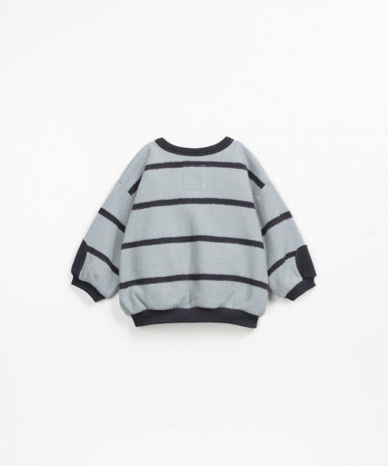 Maglia misto fibre naturali e fibre riciclate