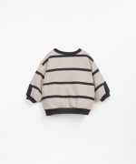 Sweater with striped pattern | Wooden Memories