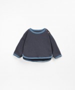 Sweater with shoulder opening | Wooden Memories