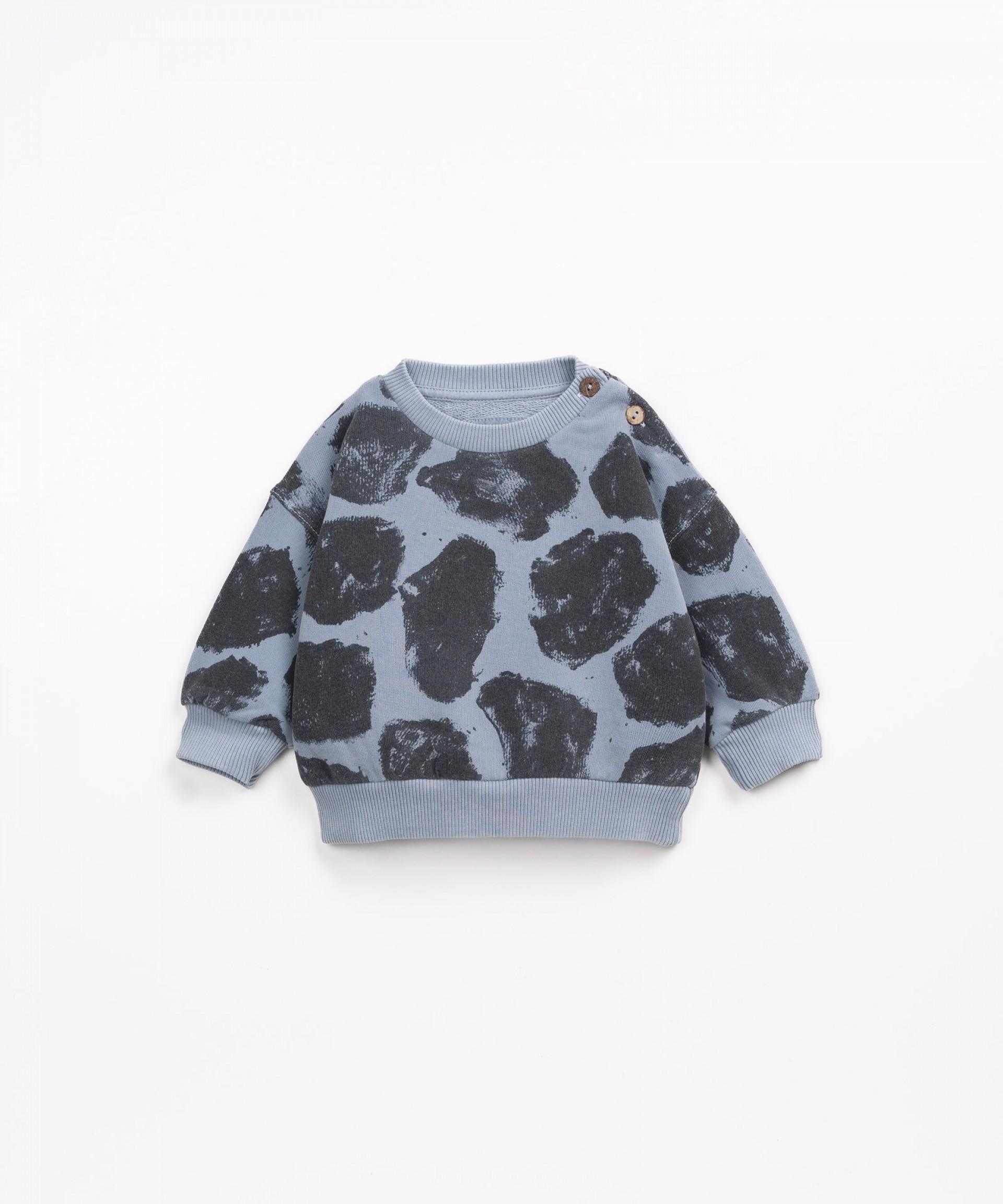 Printed sweater naturally dyed | Wooden Memories