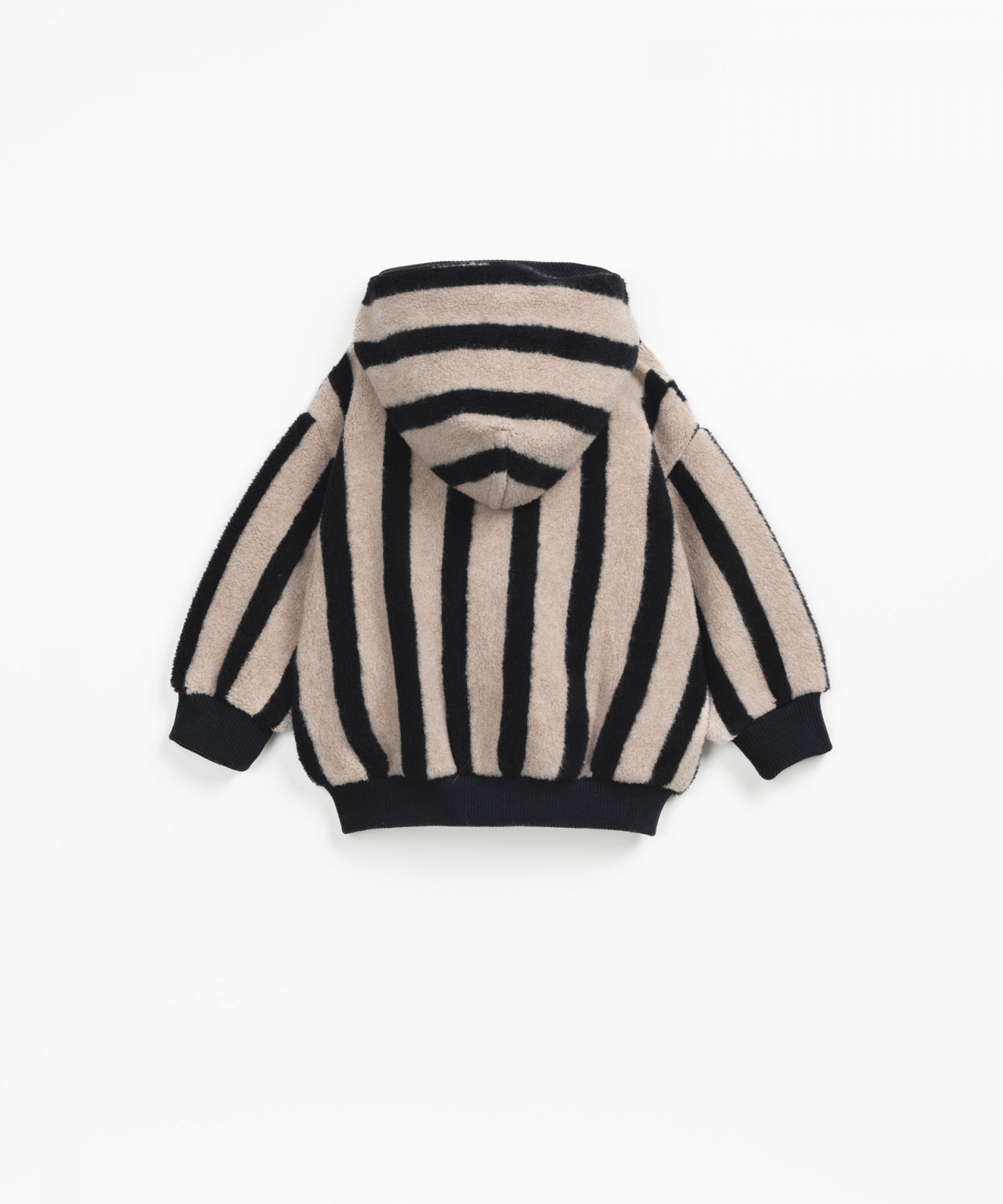 Jacket with striped pattern | Wooden Memories