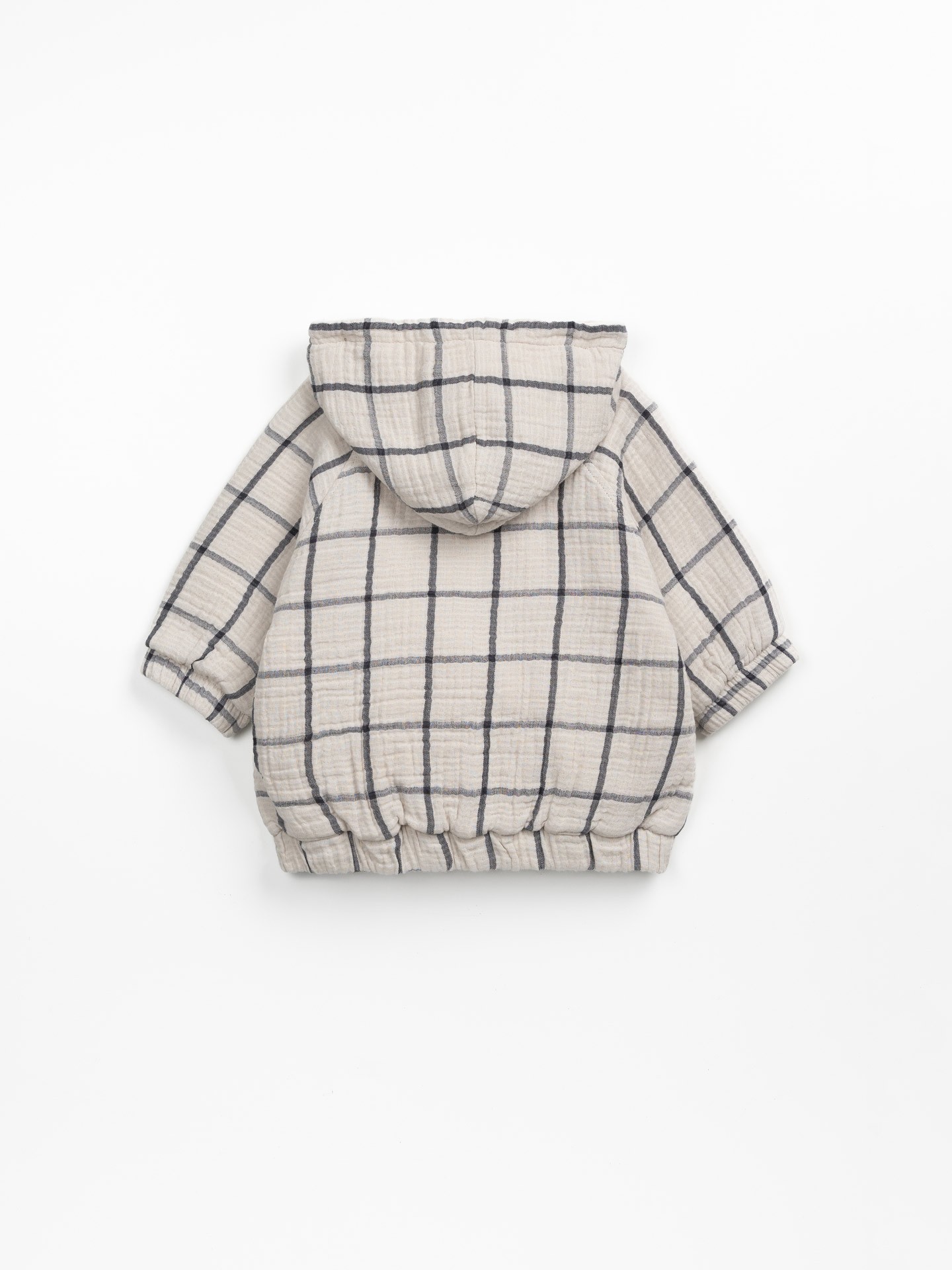 Casaco de tecido com forro polar