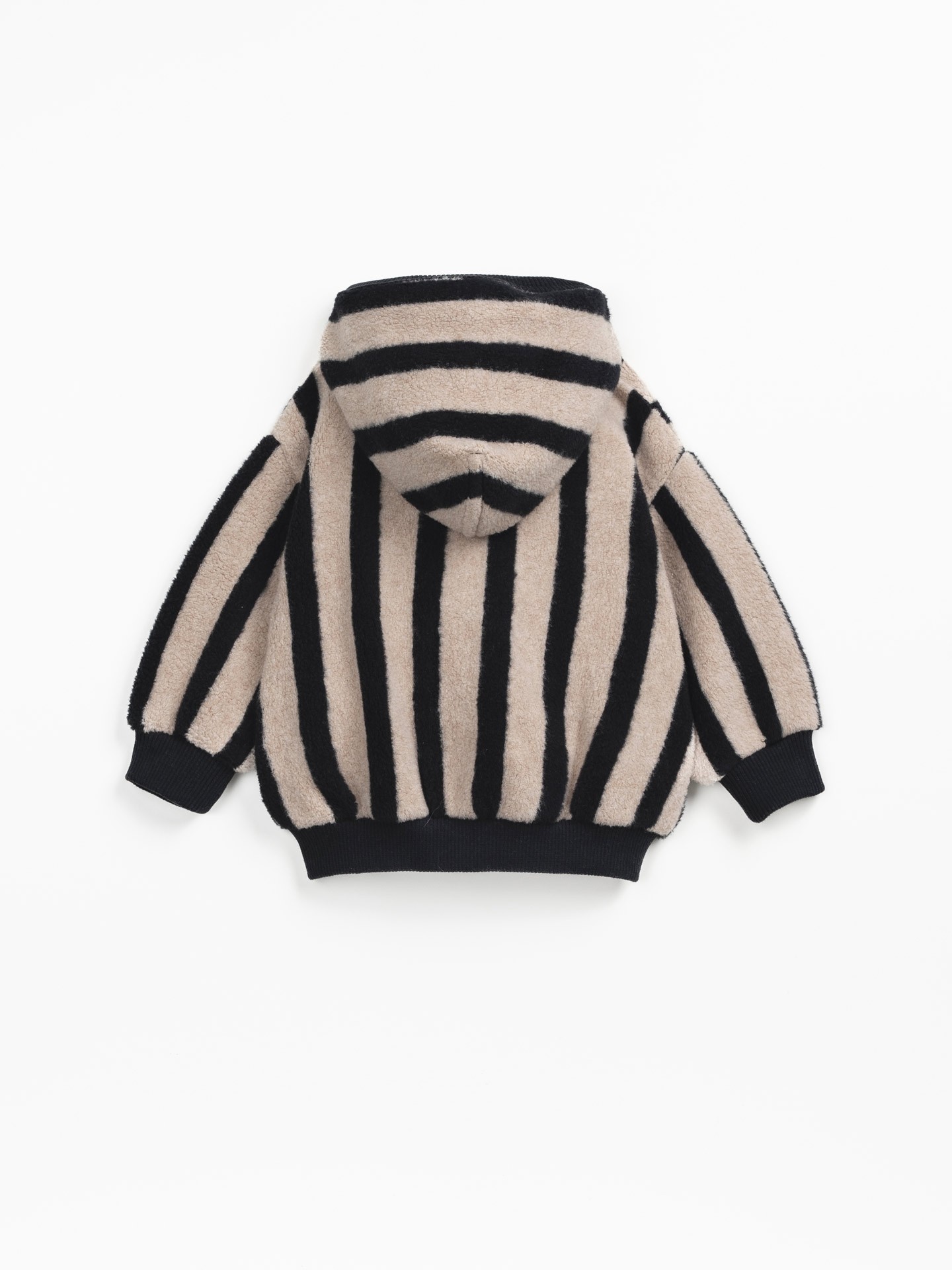 Casaco com mistura de algodão e poliéster reciclado