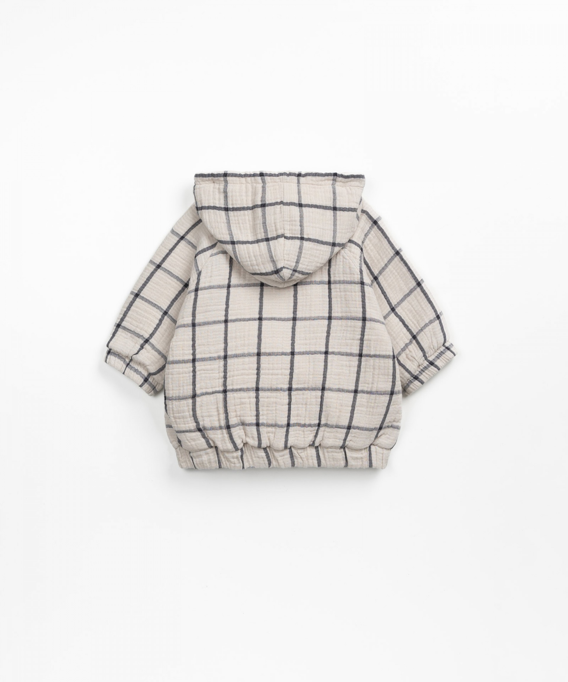 Jacket with checkered pattern  | Wooden Memories