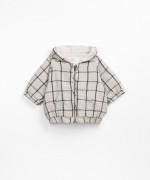 Jacket with checkered pattern  | Wooden Memories