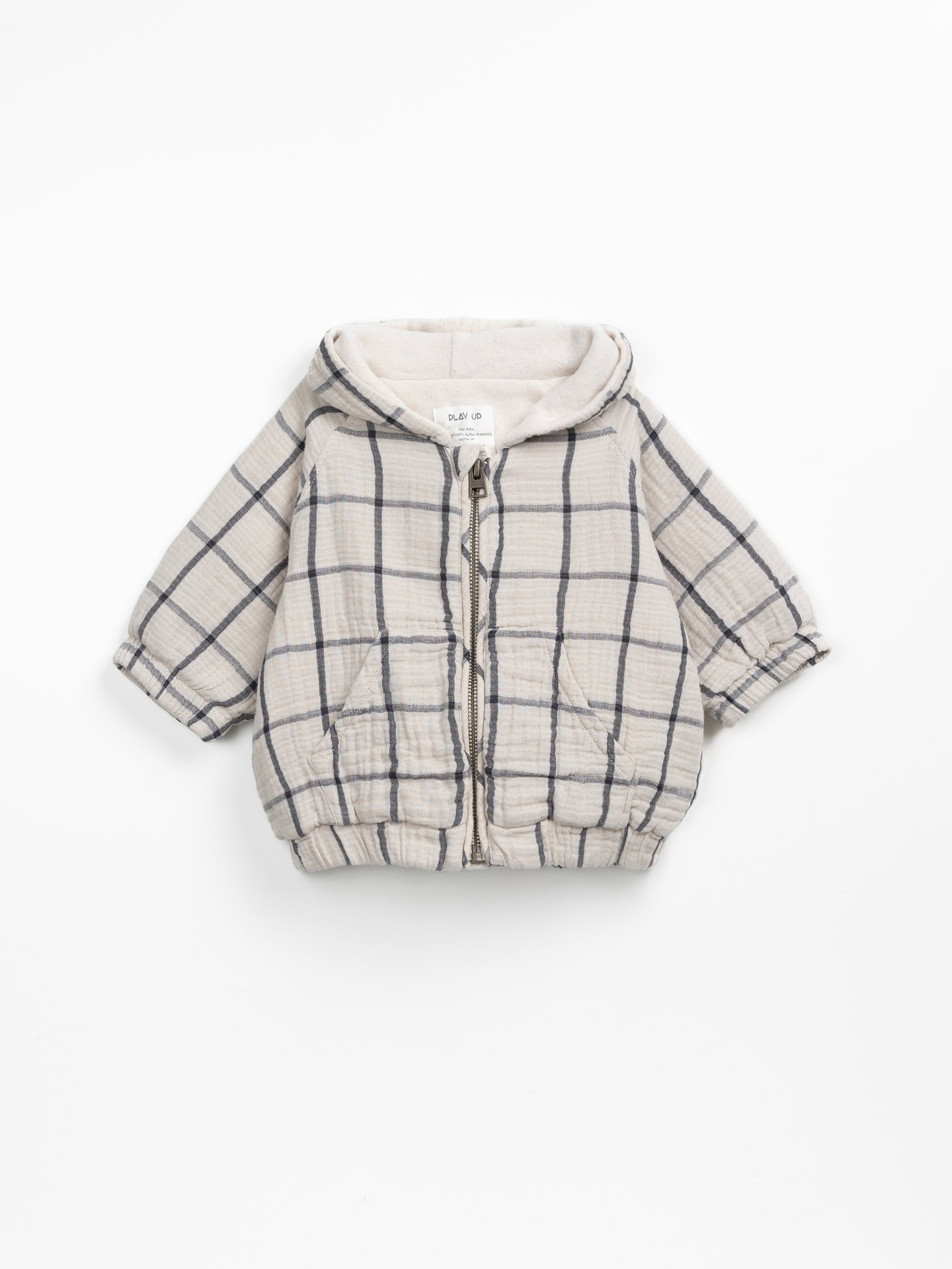 Casaco de tecido com forro polar