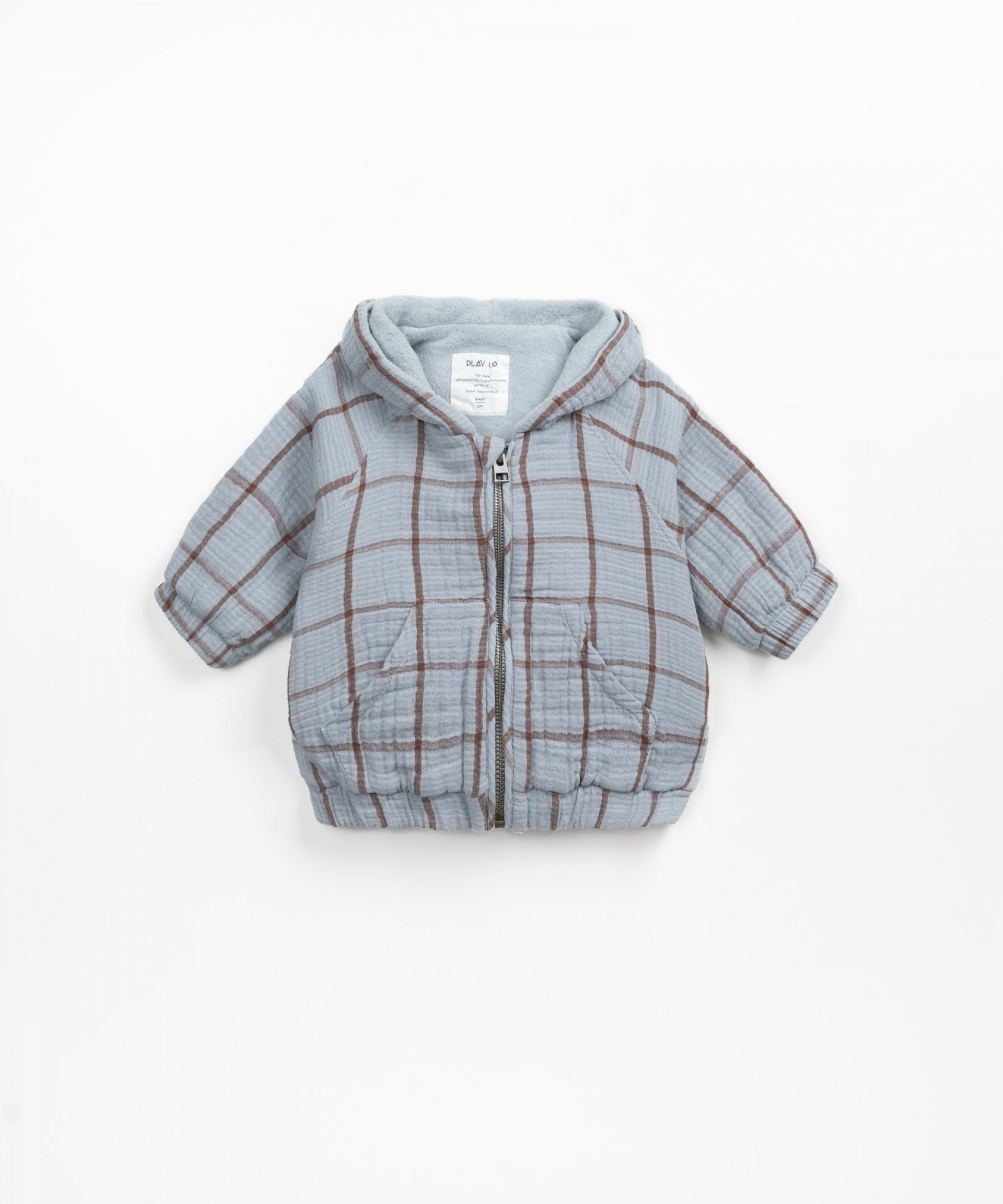 Jacket with checkered pattern  | Wooden Memories