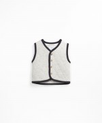 Vest with coconut buttons | Wooden Memories