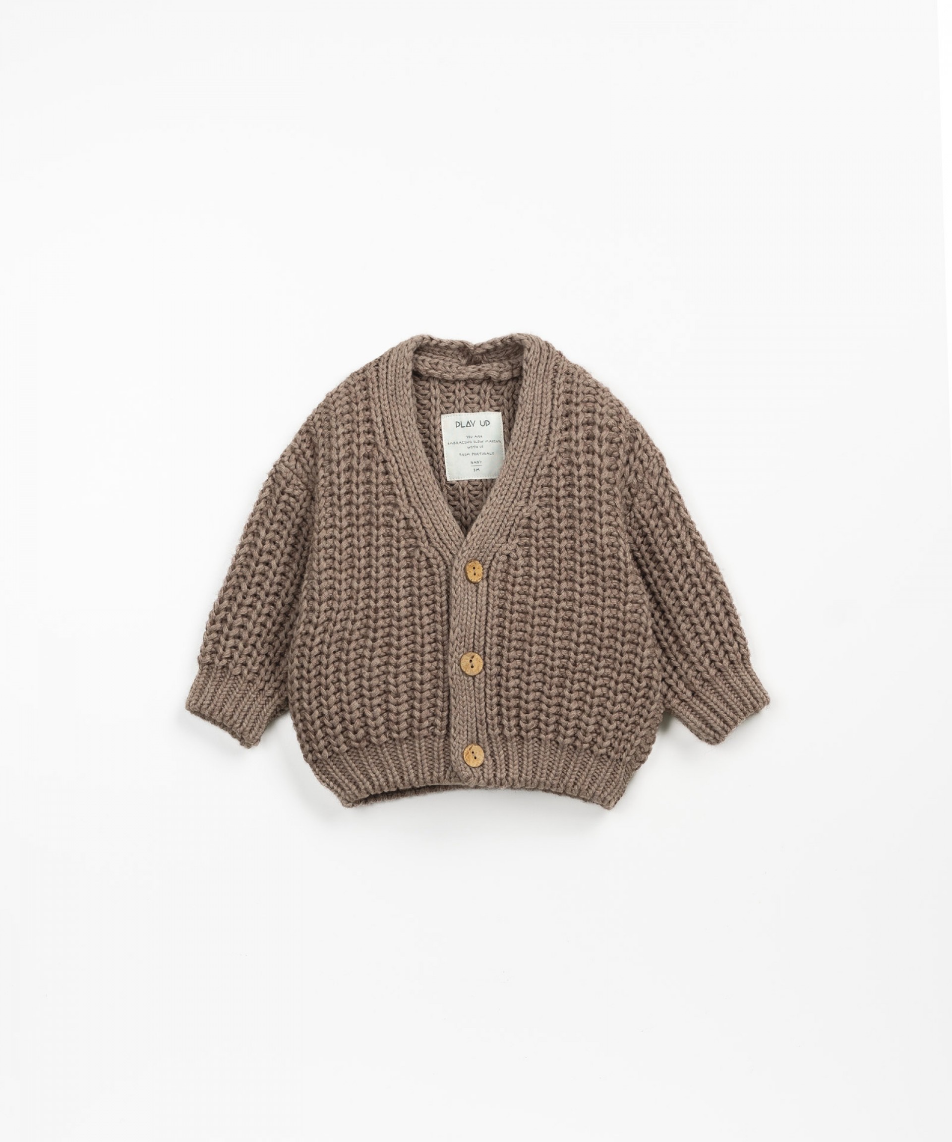 Knitted cardigan | Wooden Memories