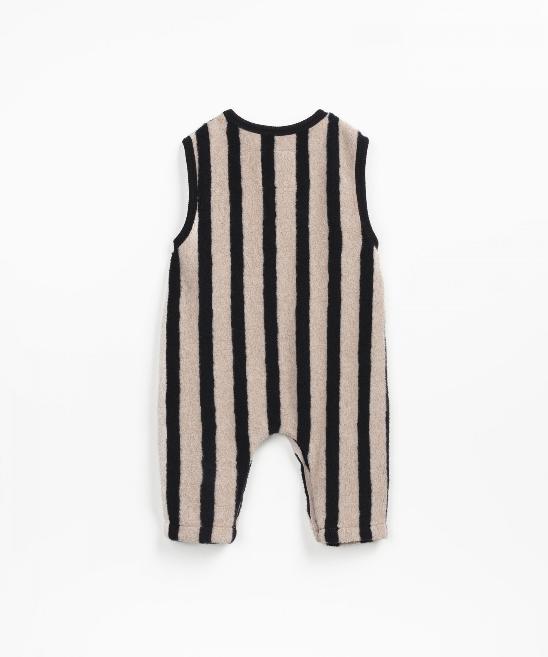 Sleeveless plush jumpsuit | Wooden Memories