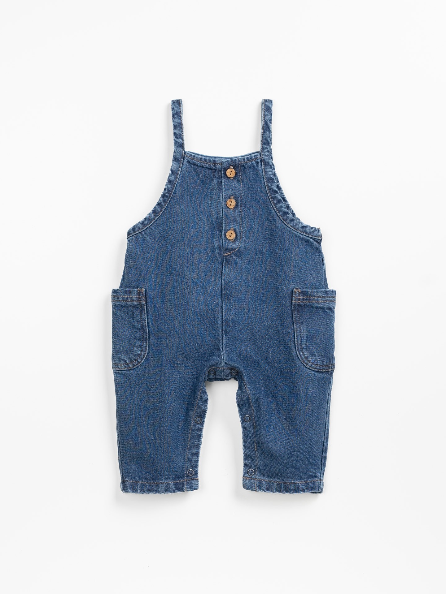 Mono vaquero con bolsillos