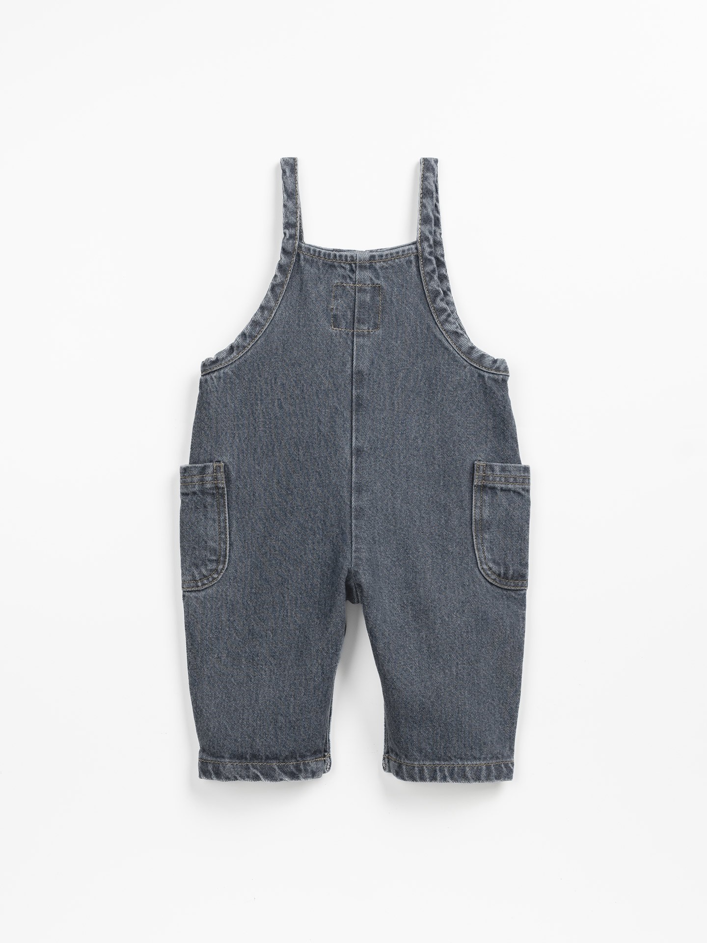 Mono vaquero con bolsillos