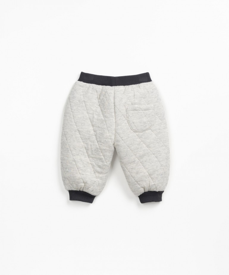 Pantaloni in maglina trapuntata