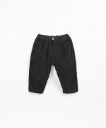 Pantalon en velours ctel avec un mlange de coton recycl et de coton | Wooden Memories