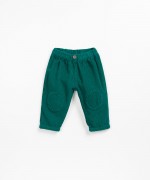 Pantaloni in bombasina, misto cotone riciclato e cotone | Wooden Memories